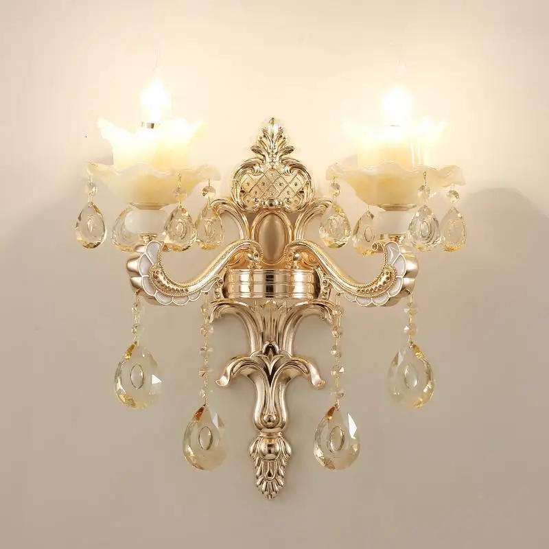 Аппликация Murale Techo Colgante Moderna лампа Wandlamp Lampara де сравнению интерьер для Домашний Светильник Кристалл стены спальня свет