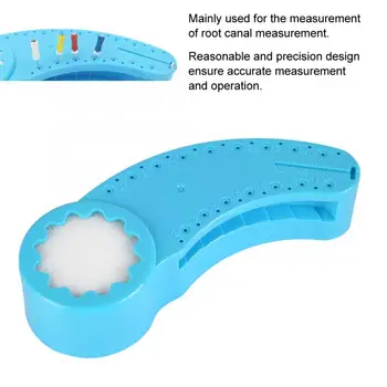 

Tooth Whitening Accessories Endodontic Ruler Dental Block Endo Files Reamer Measure Tools Blue Dentist Tool