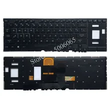 США подсветкой Клавиатура для ноутбука Asus ROG GX501 GX501V GX501VI GX501VIK GX501VS GX501VSK GX501G GX501GI-XS74 0KNB0-6617US00