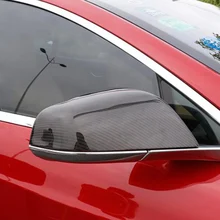 Высокое качество, автомобильные зеркала заднего вида из углеродного волокна для- Tesla Model S