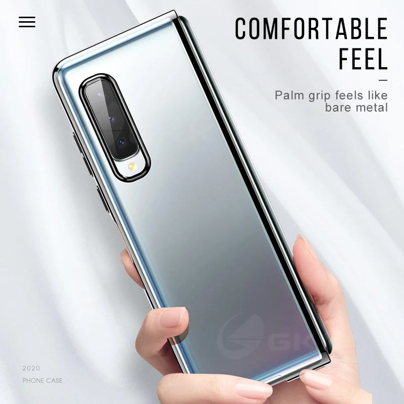 Прозрачный чехол GKK с покрытием для Samsung Galaxy Fold Оригинальный ультратонкий