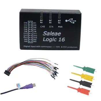 

USB Logic Analyzer 100MHz 16 Channel for ARM FPGA Greater Maximum Sampling Rate