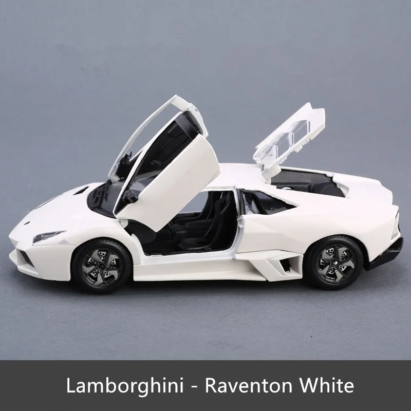 Lamborghini Bburago 1:24 Lamborghini Ravenden FIAGT сплав гоночный автомобиль-трансформер модель автомобиля Моделирование Украшение автомобиля коллекция Подарочная игрушка - Цвет: Lamborghini