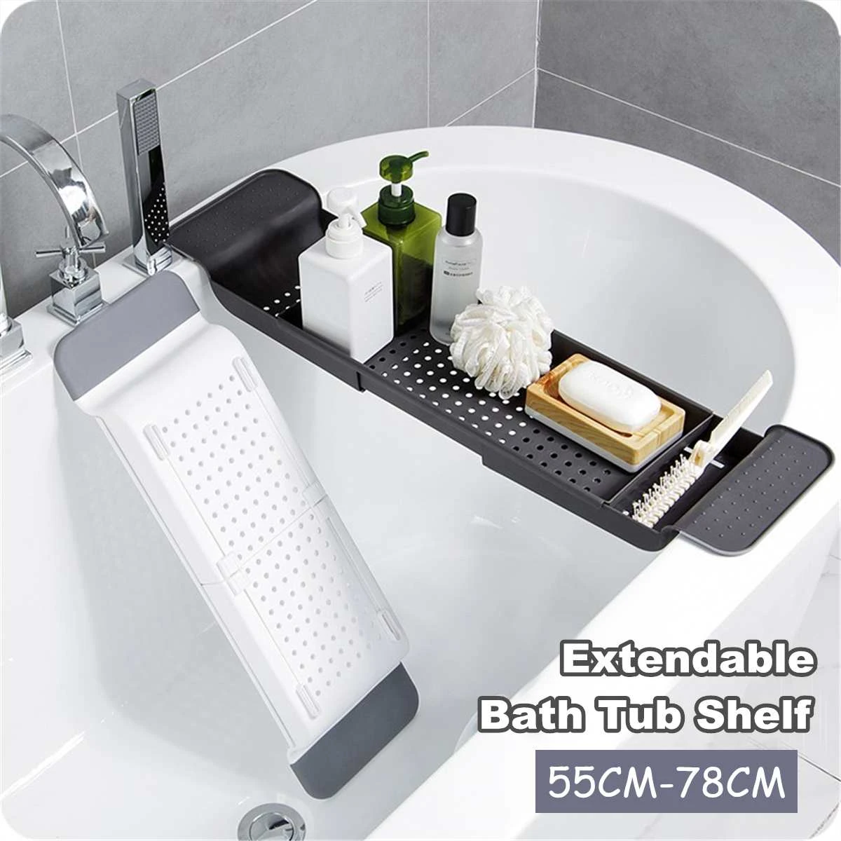 Multi Funktion Erweitert Bad Regal Badewanne Trays Versenkbare Bad Lagerung Regale Badewanne Halter Telefon Ablauf Racks Bathtub Trays Aliexpress