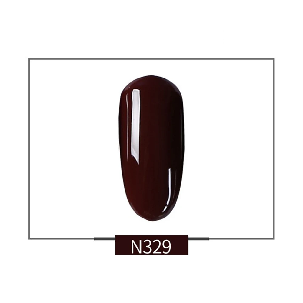 Серия красное вино 7,3 мл/15 мл УФ гель лак для ногтей светодиодный цветной гель для ногтей Полупостоянный гель лак для ногтей - Цвет: N329    15ML