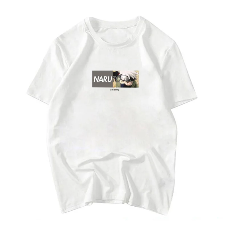 30 Футболка с Наруто уличная мужская летняя модная аминовая футболка Повседневная мультяшная печать мужские топы забавная японская футболка для мальчиков - Цвет: 30