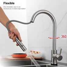 Smart Kitchen Touch Sensor Faucet Automatic Induction  Water Faucet Suitable Three Ways Sink Mixer Hot and Cold Faucet torneira