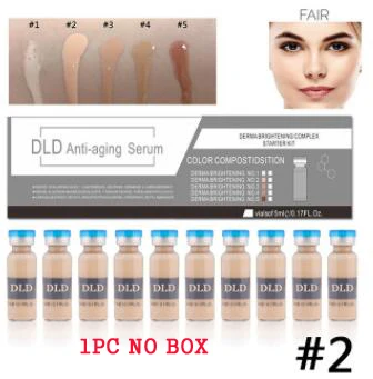5ml Korean Ampoule Facial Booster Whitening Acne Healing Treatment Meso White Booster Ampoule Serum Starter Kit BB Cream Kit 10pcs BB Cream 2