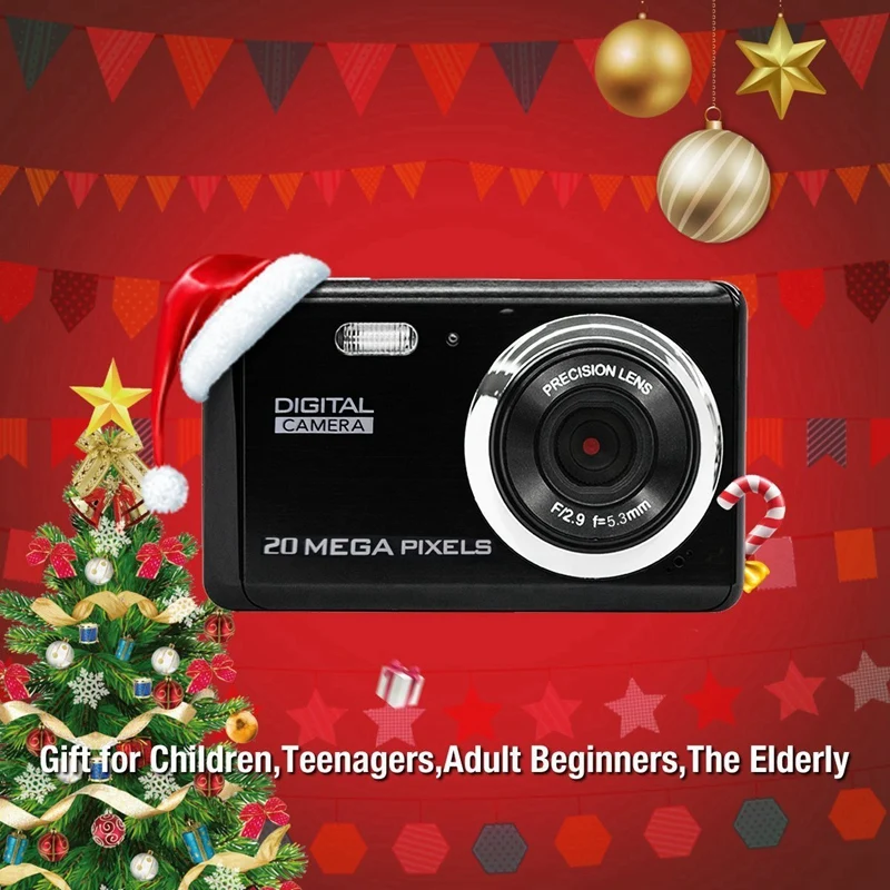 

8 Megapixel Inch TFT LCD Rechargeable HD Digital Camera Video Camera Digital Students Cameras with 8X Digital Zoom / 12 MP/HD