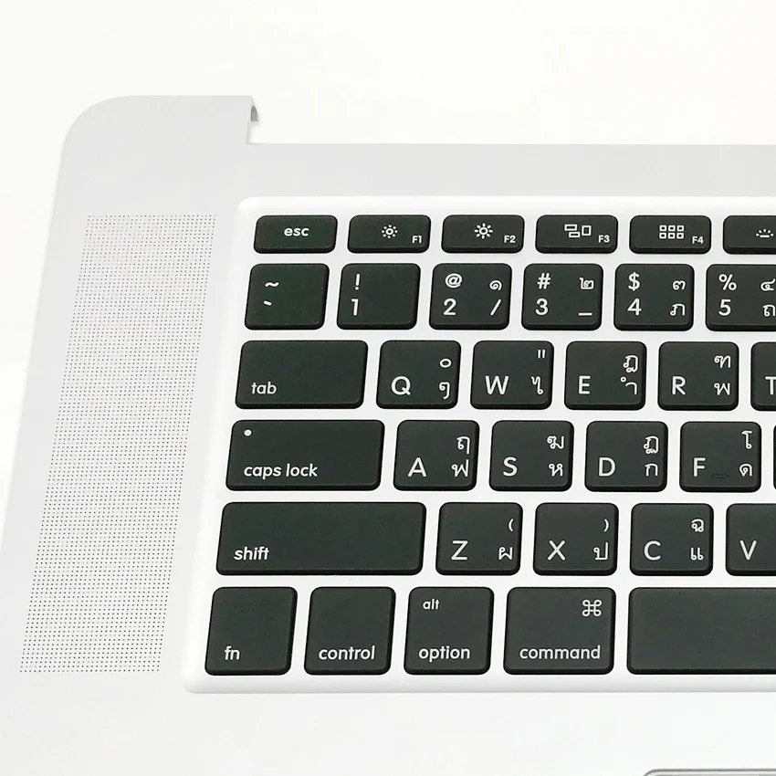 Оригинальная тайская тайландская клавиатура с подсветкой Palmrest Topcase Для MacBook Pro