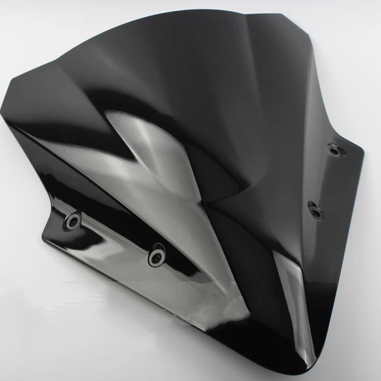Для Kawasaki Ninja 650 Обтекатели ветрового стекла ER6F Ninja650 аксессуары для мотоциклов черный прозрачный