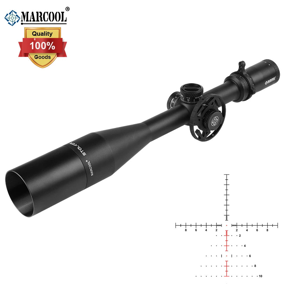 MARCOOL Stalker 5-25x56 HD IR FFP Открытый тактический дальний охотничий оптический прицел коллиматор