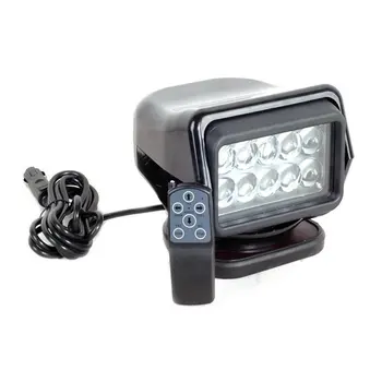 

new 50W Spot Light Remote Control Super Bright LED Search Light Waterproof Outdoor Spotlight For Truck Marine Car