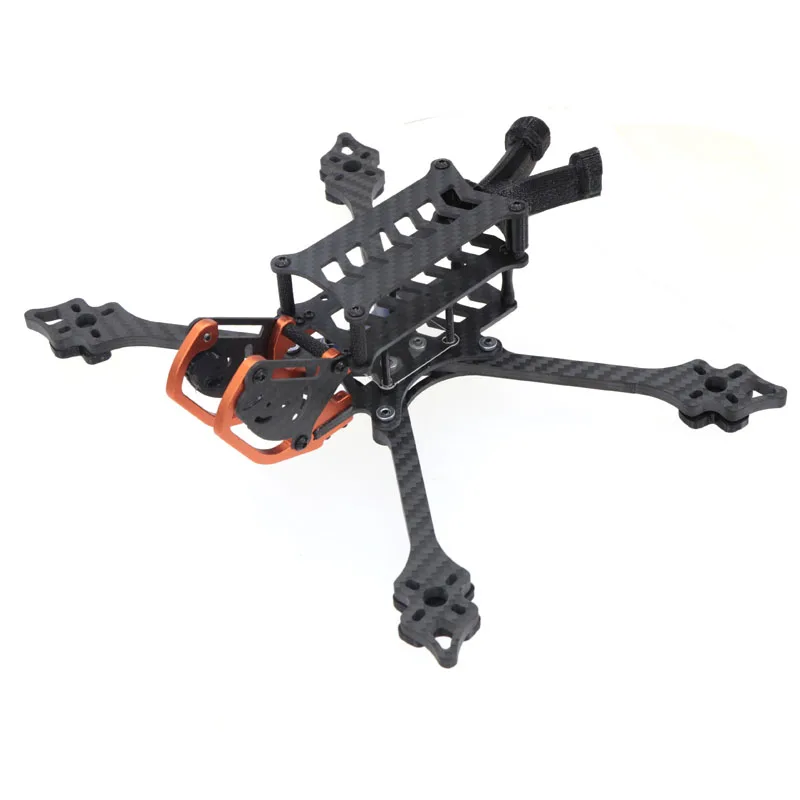 HSKRC HX230mm 5 дюймов HX267mm 6 дюймов HX304mm HX342mm FPV полный комплект из углеродного волокна для рамы для детей 5, 6, 7, 8 дюймов для петух небольшой гоночный Дрон с видом от первого лица