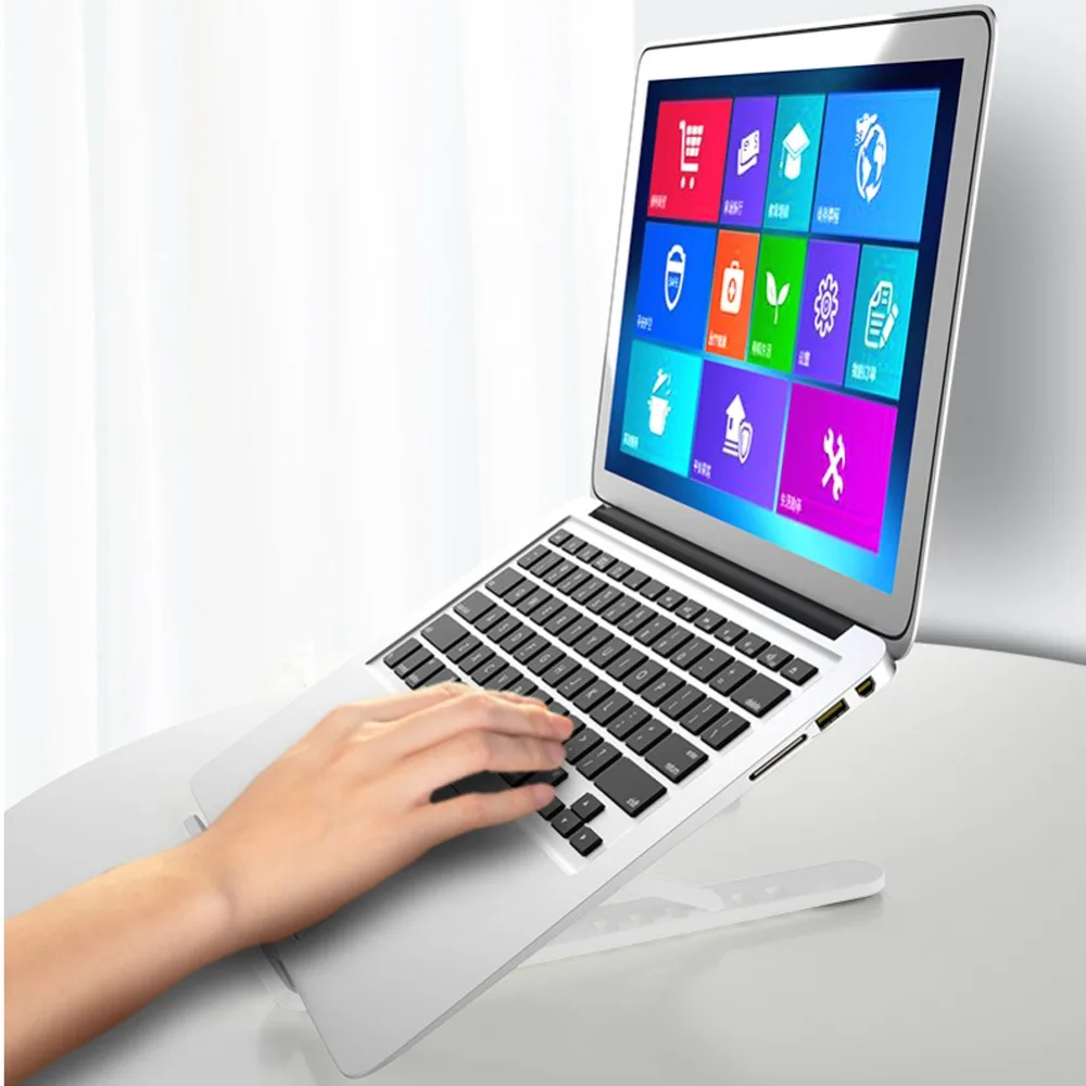 맥북 프로용 노트북 스탠드, 접이식 알루미늄 합금 태블릿 스탠드, 노트북 거치대 브래킷, 1 개