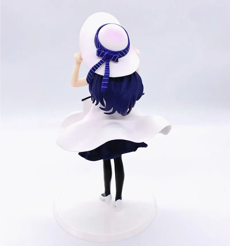 Новый Saenai Heroine no Sodatekata Kasumigaoka Utaha белая шапка ПВХ фигурка Фигурки игрушки