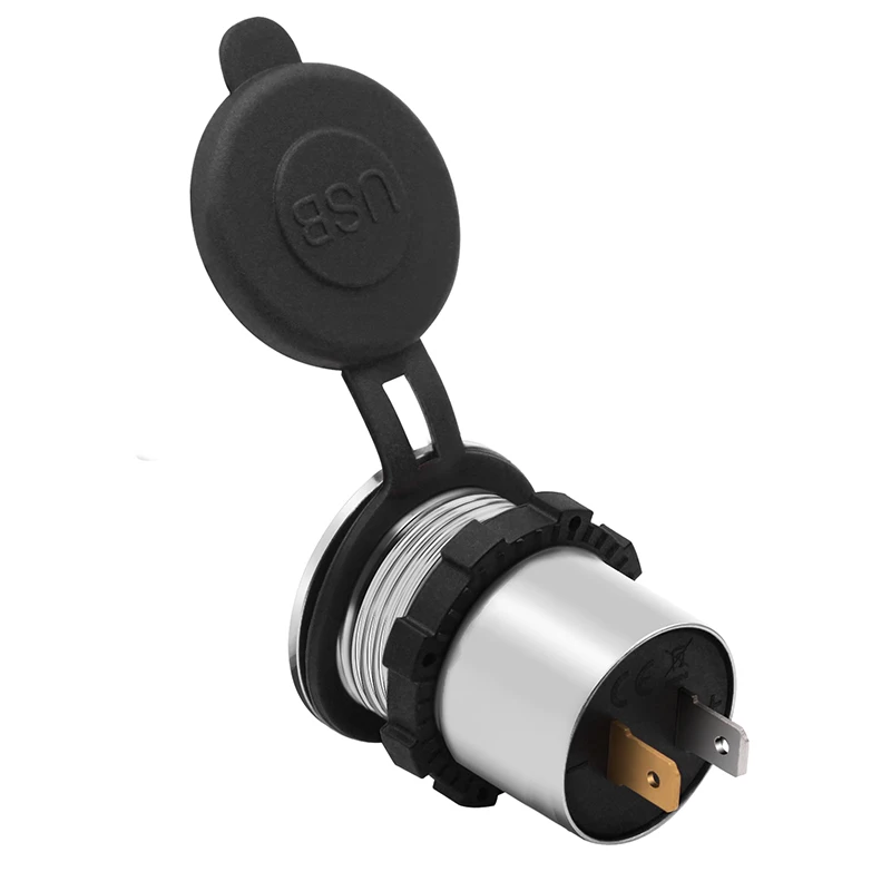 12 V-24 V 5 V/3.4A мотоцикла Быстрая зарядка 3,0 Dual USB мобильных телефонов gps Зарядное устройство