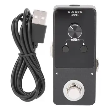 

Electric Guitar Effect Single Effect Black Compact Portable Electric Guitar Musical Instrument Accessories