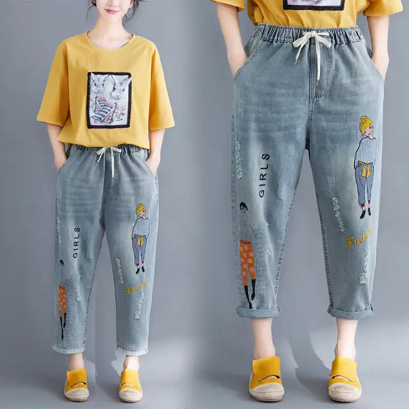 ankle length jeans for girl