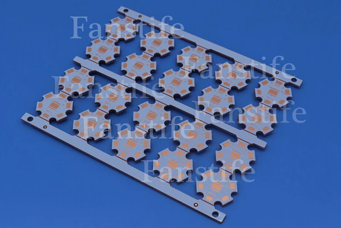 Aluminum Heat Sink 20mm Copper Substrate PCB Heatsink Base Plate For XML XML2 XHP50 5050SMD High Power Leds