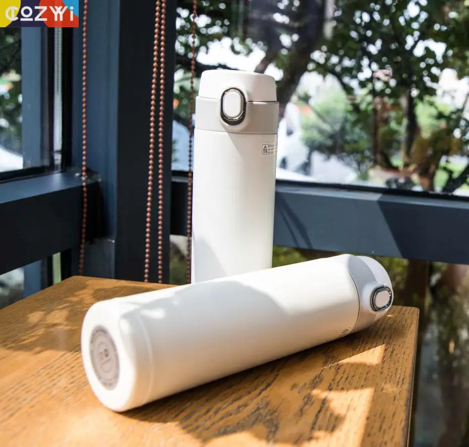 

2019 New Designer Coffee Thermos 304 Stainless Steel Coffee Flask Outdoor Coffee Thermos High Quality Double Wall Thermos