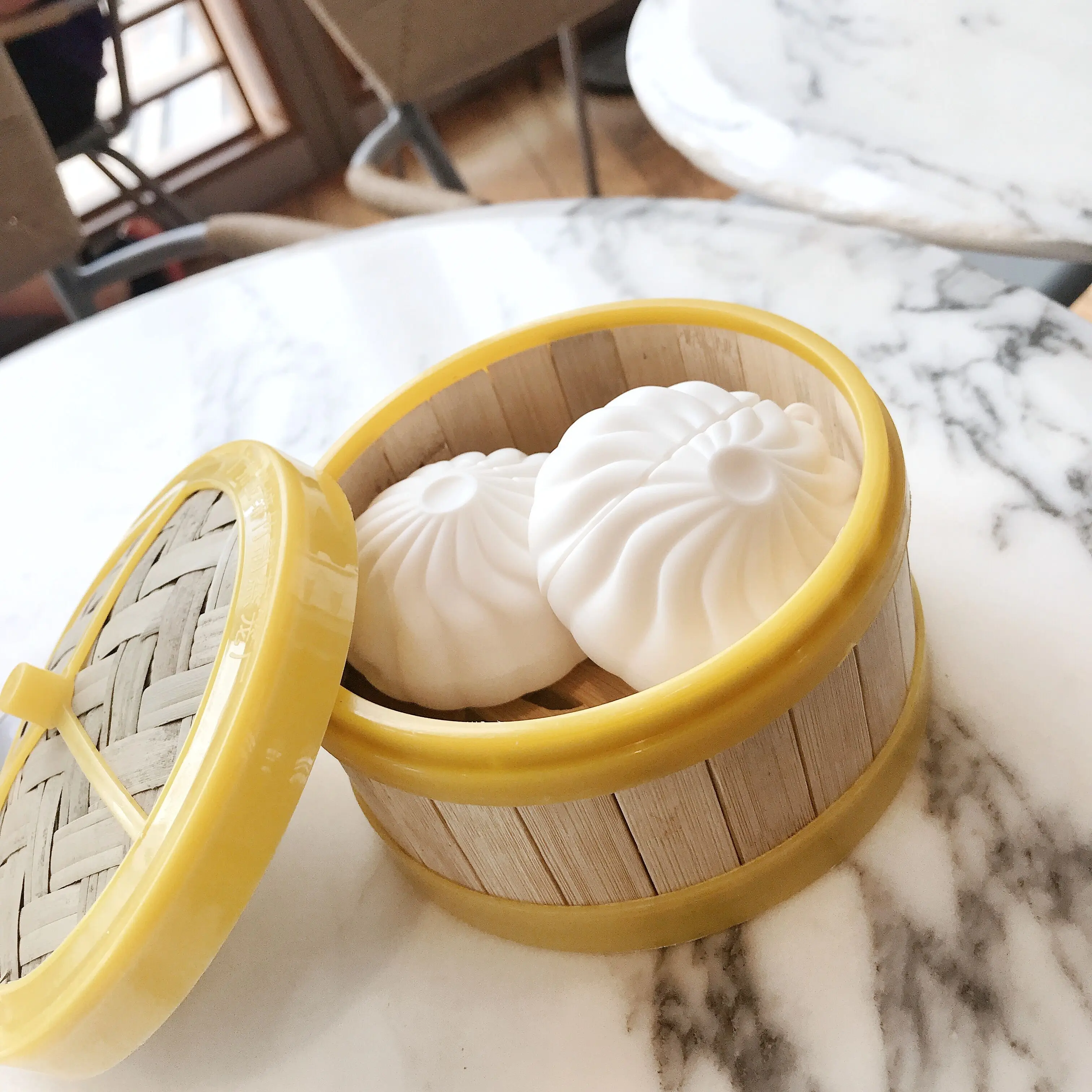 

Steamed Dumplings Cute Earphone Case For Airpods Case Bluetooth protector Cover For Apple Airpods charging box Protective case