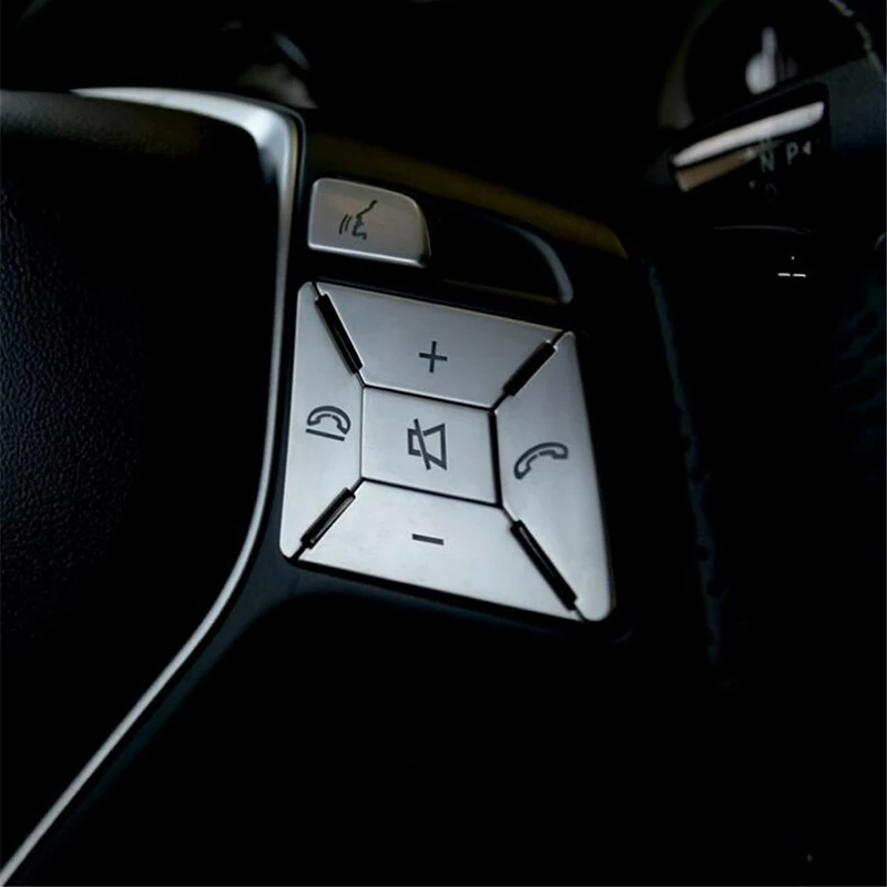 Накладка на переключатель рулевого колеса для Mercedes Benz A B C E Ml Gl Cla gla GLK SL SLK Class W176 W246 W212 W204