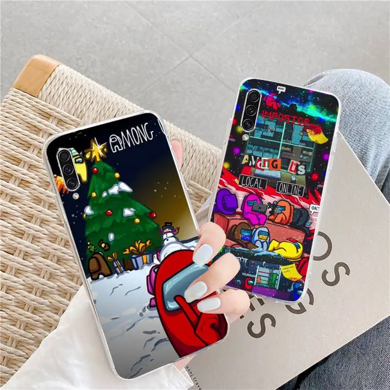 

Fashion among us hot game Phone Case For Samsung Galaxy S5 S6 S7 S8 S9 S10 S10e S20 edge plus lite