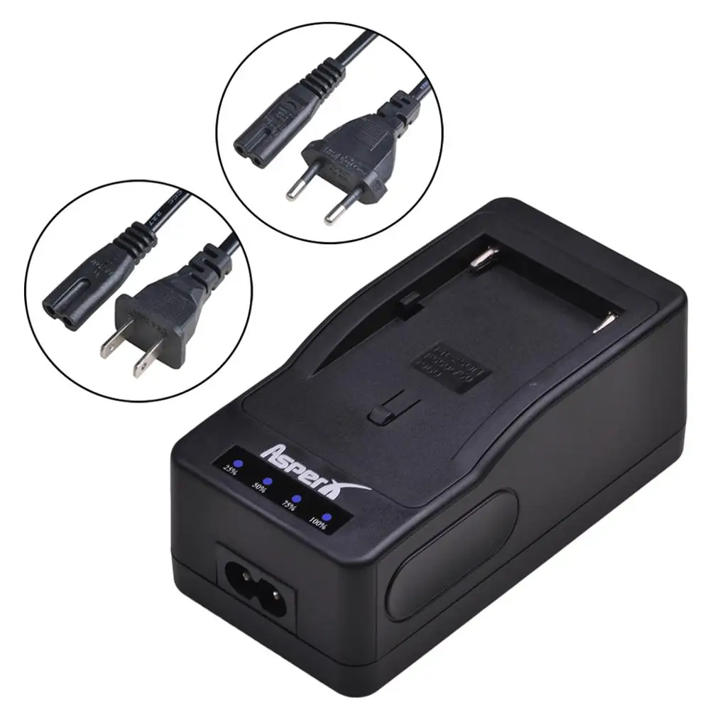 Светодиодное сверхбыстрое зарядное устройство для sony NP-F960 F970 F750 F550 NP-FM50