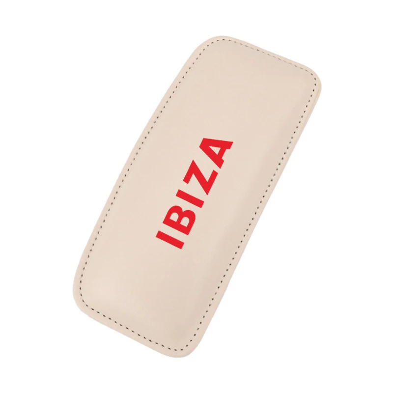 Автомобильное сиденье мягкая подушка наколенник для сиденья ibiza поддержка бедра протектор подушка 1 шт - Название цвета: BEIGE red 1pcs