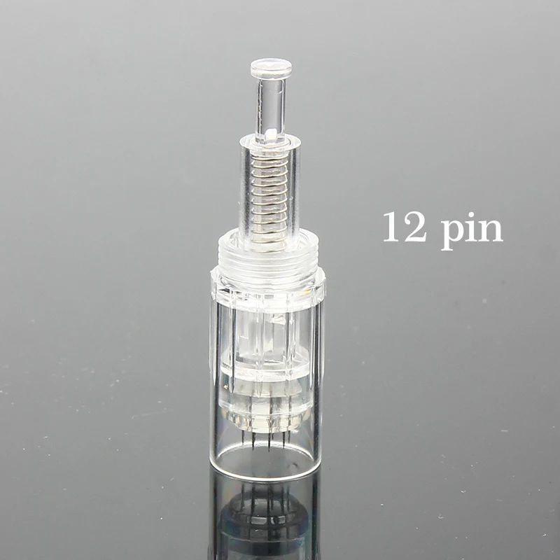 Needle Cartridge Screw Derma Pen Micro needle Micro Nano Electric Micro Rolling Derma Stamp Therapy Eyebrow Eyeliner Needle Tips