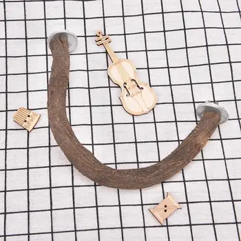 

1Pcs Pet Parrot Raw Wood Fork Wooden Tree Branch Stand Rack Parrot Gnawing Toy Perches For Bird Cage Accessories Supplies