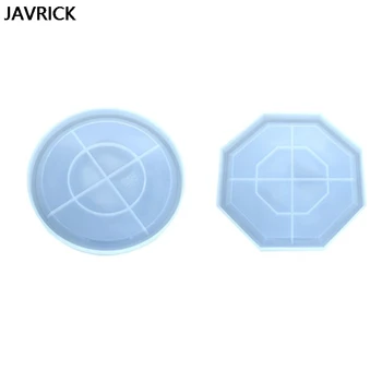 

DIY Crystal Epoxy Resin Mold Irregular Geometry Coaster Mold Handmade Mirror Surface Table Mold