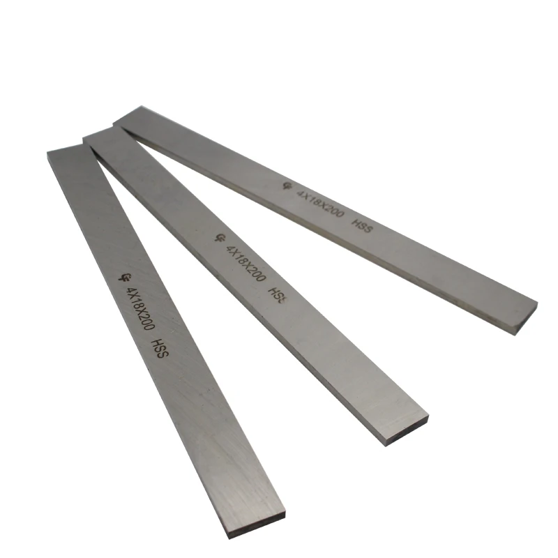 

HSS Steel Plate Sheet Turning Tool 4mm 18mm 200mm High Speed Steel Rectangular HSS Bar Lathe Tool CNC Milling Cut
