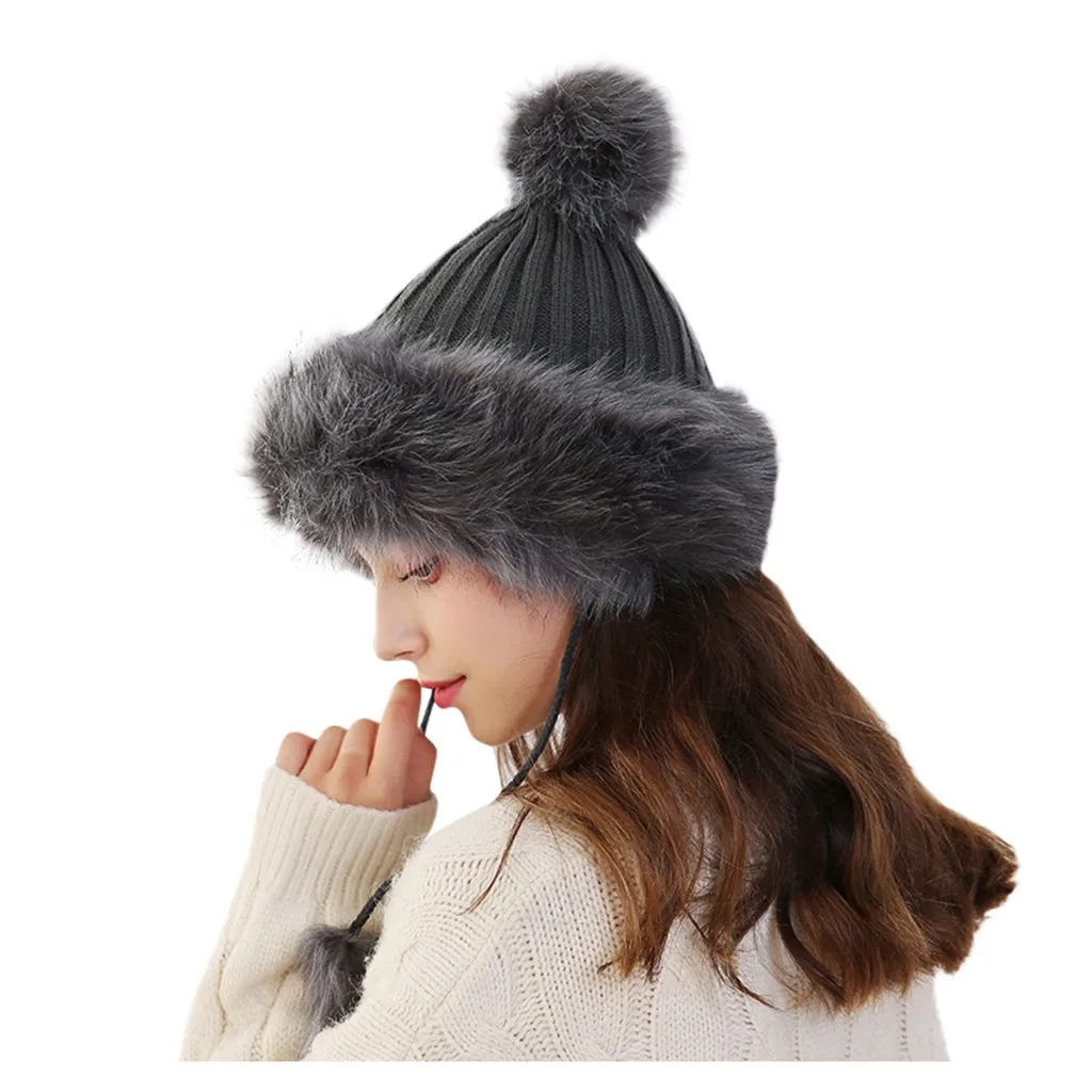 Skullies& Beanies, шапка унисекс, женские зимние наушники, шерстяная теплая зимняя шапка для лыжного спорта, Мужская Толстая вязаная шапка - Цвет: 15