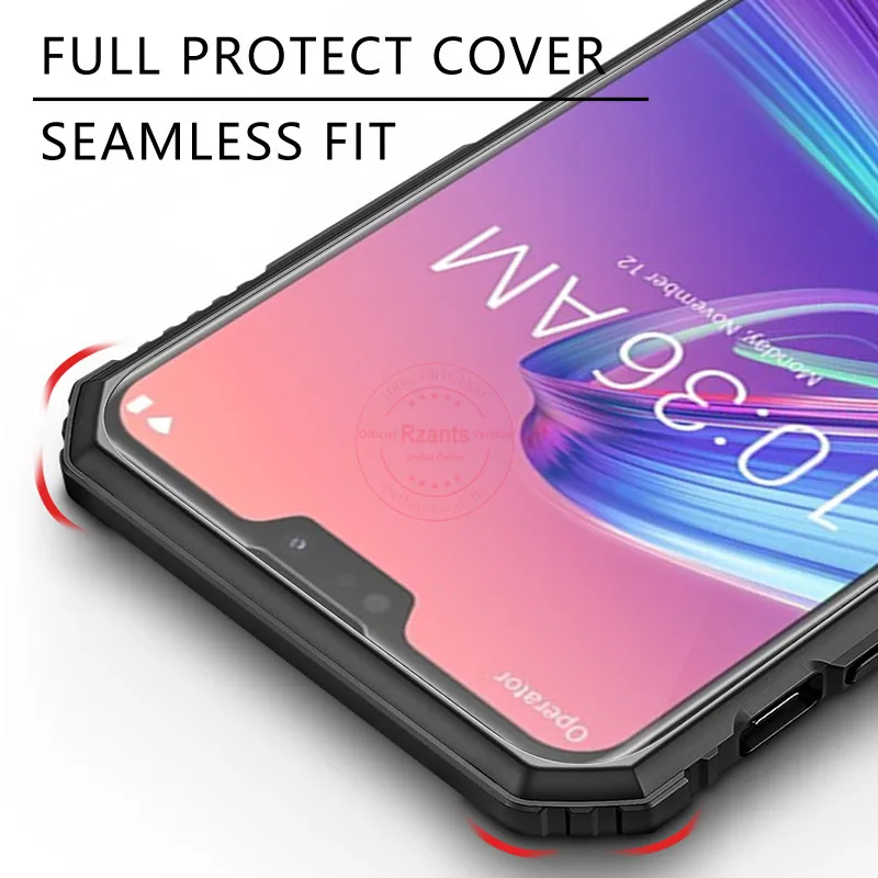 Rzants чехол для телефона Asus ZenFone Max Pro M1 чехол Алмазный гибридный защитный корпус телефона противоударный Броня мягкий тонкий Чехол