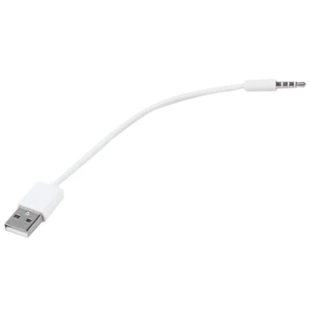 

3.5 mm plug o AUX plug in cable charging USB 2.0 15 cm white