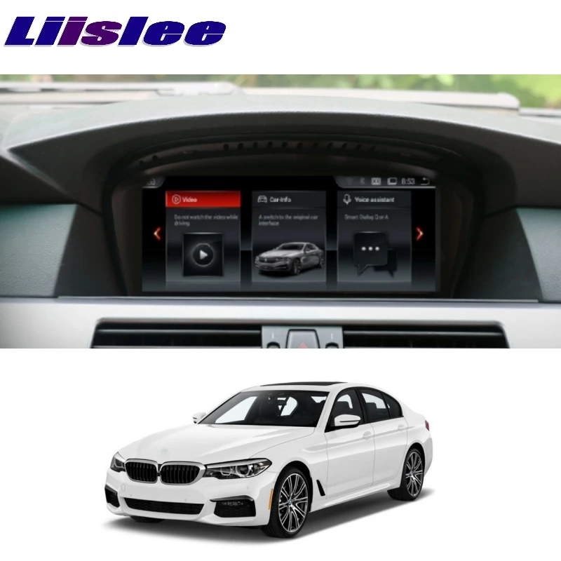 Автомобильный мультимедийный плеер для BMW 5 E60 E61 2003 2004 2005 2006 2007 2008 2009 2010 CarPlay давления воздуха в шинах gps аудио радио навигации NAVI