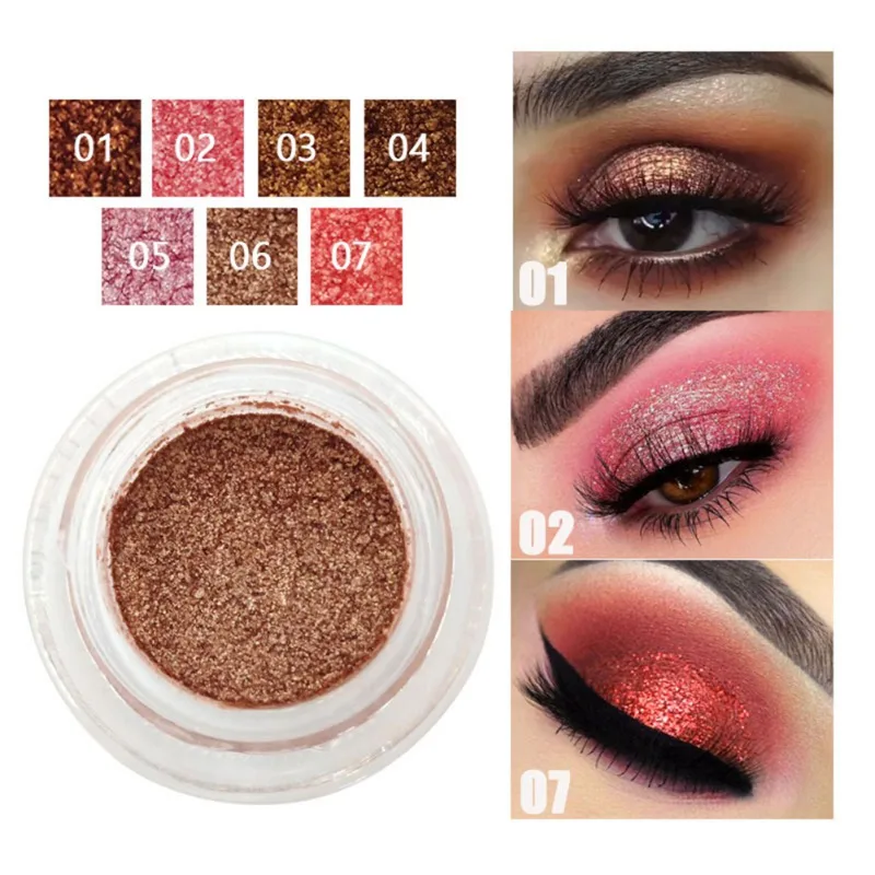 Shimmer Eyeshadow Cream, стойкие водостойкие матовые тени для век, косметический инструмент