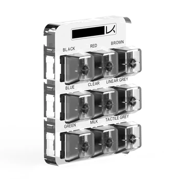 

Transparent Lettering Keycaps Testing Tool Cherry 9 MX Switches Keyboard Tester B95C