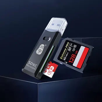 

Kawau C296 Two-in-One Card Reader USB2. 0 TF + SD Card Dual Purpose Card Reader