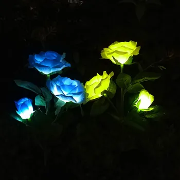 

Rose Garland Solar Lighting String with Solar Panel Fairy Lights LED String Lights for Outdoor Christmas Decoration May 18th
