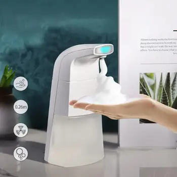 

Automatic Liquid Soap Dispenser Smart Sensor Touchless ABS Electroplated Sanitizer Dispenser for Kitchen Bathroom Dropshipping