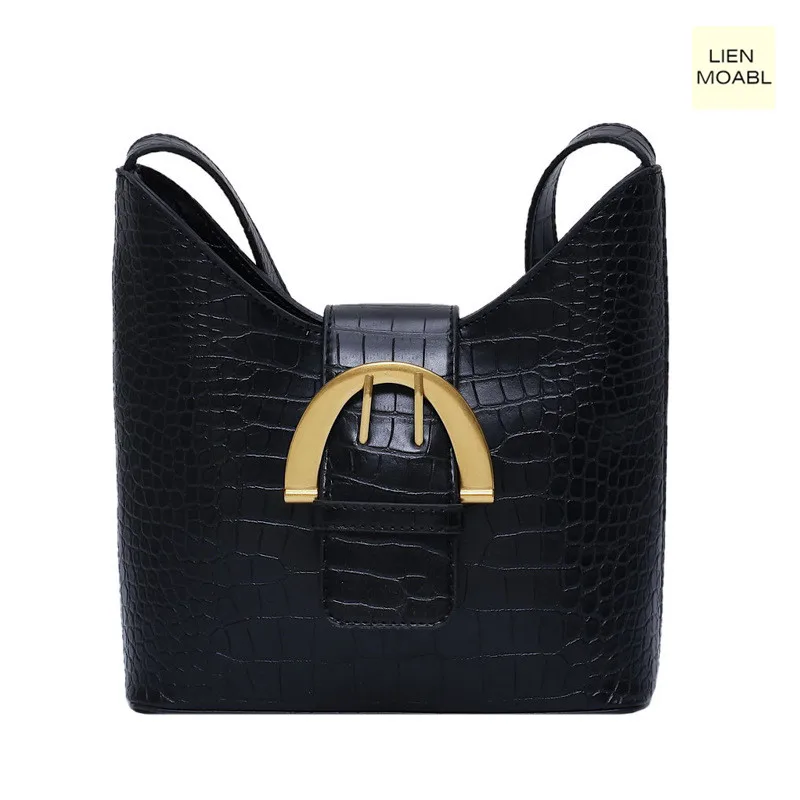 

Bag female 2020 new wave Korean version of the wild cross-body shoulder crocodile pattern large capacity fashion casual broadban