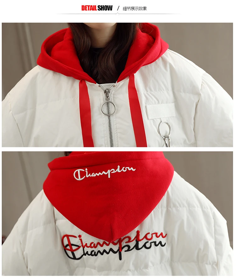 Зима, стиль, женское платье, короткое, плотное, короткое, Yishion, шикарное, маленькое, с хлопковой подкладкой, пуховик, хлопковая одежда, хлопковое пальто Fa