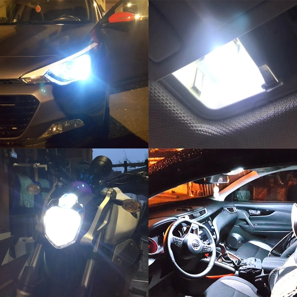 Hviero 2X White Red 1156 BA15S 1157 BAY15D P21 5W 33SMD 5730 LED Car Brake Lights Tail Lamp Signal Auto Led Rear Reverse Bulbs DRL Led