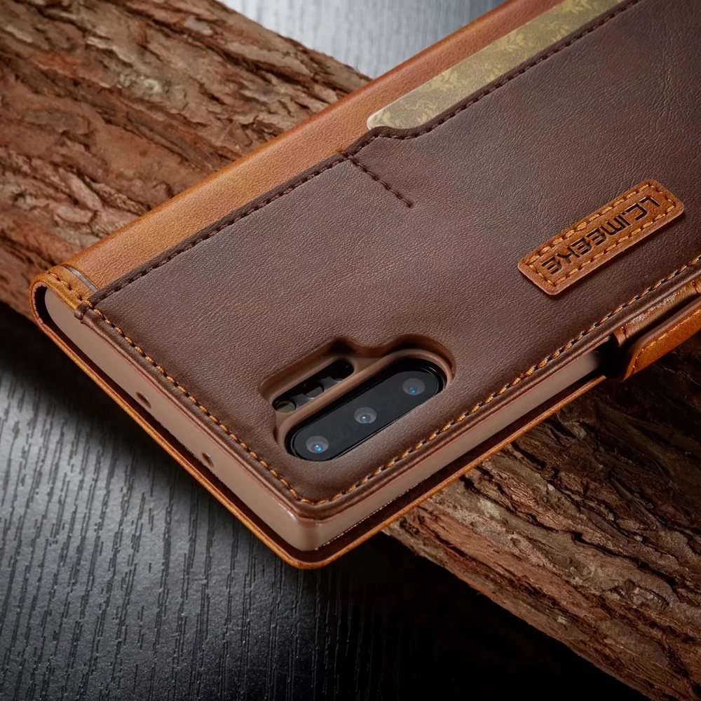 

Luxury Magnet Flip Fundas Case For Samsung Galaxy Note10 Note10+ Note 10 Plus 5G Case Leather Card Holder Coque TPU Phone Cover