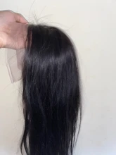 Pelucas de cabello humano 100% para mujeres negras, Bob corto de cabello humano liso con cierre Frontal, 13x4 Bob corto