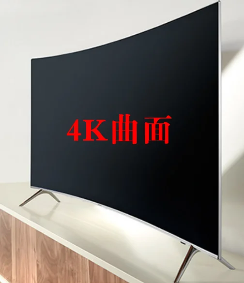 65 75 85 95 100 дюймов изогнутый экран 4K монитор дисплей несколько языков ТВ wifi K ТВ Android OS smart led Телевизор