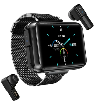 

Smart Watch Men Women With Wireless Bluetooth 5.0 Earphone TWS Earbuds Headphones Headset Bluetooth Call Sport Fitness Bracelet